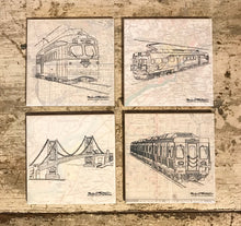 Load image into Gallery viewer, Philadelphia Transit Coaster Set