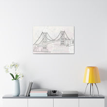 Load image into Gallery viewer, Ben Franklin Bridge Full Color Canvas