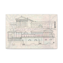 Load image into Gallery viewer, Museum and Water Works Full Color Canvas
