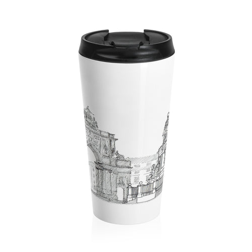 Praca do Comercio - Stainless Steel Travel Mug