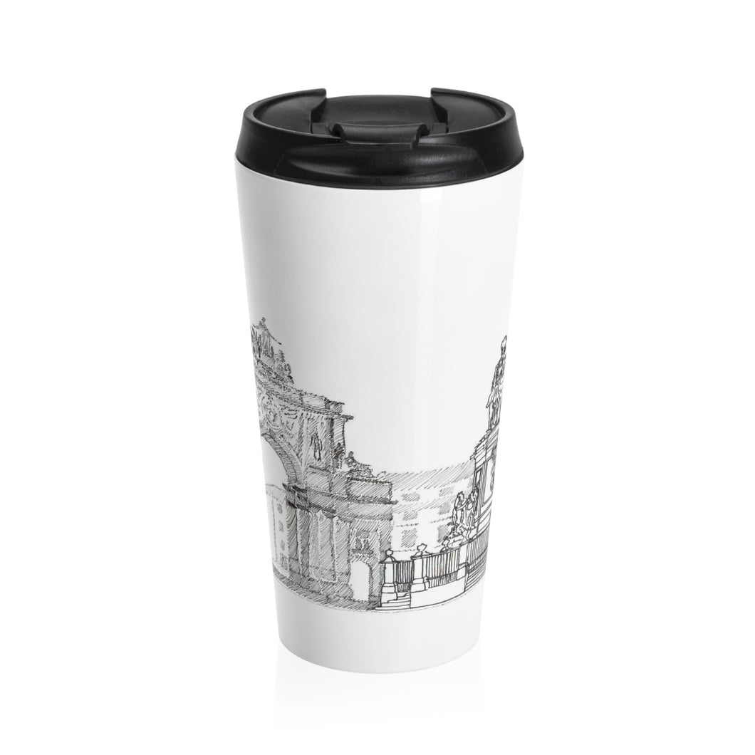 Praca do Comercio - Stainless Steel Travel Mug