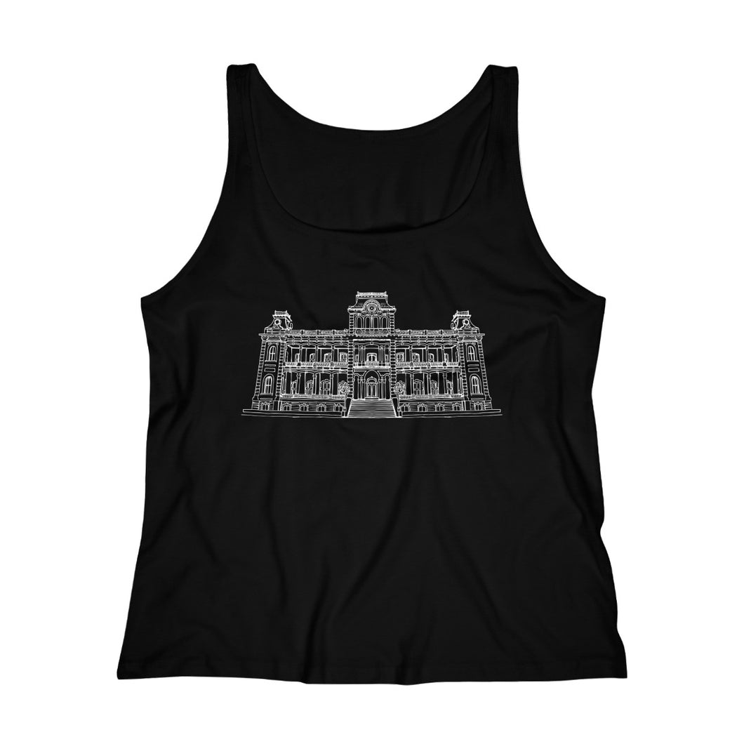 Iolani Palace - Women's Relaxed Jersey Tank Top