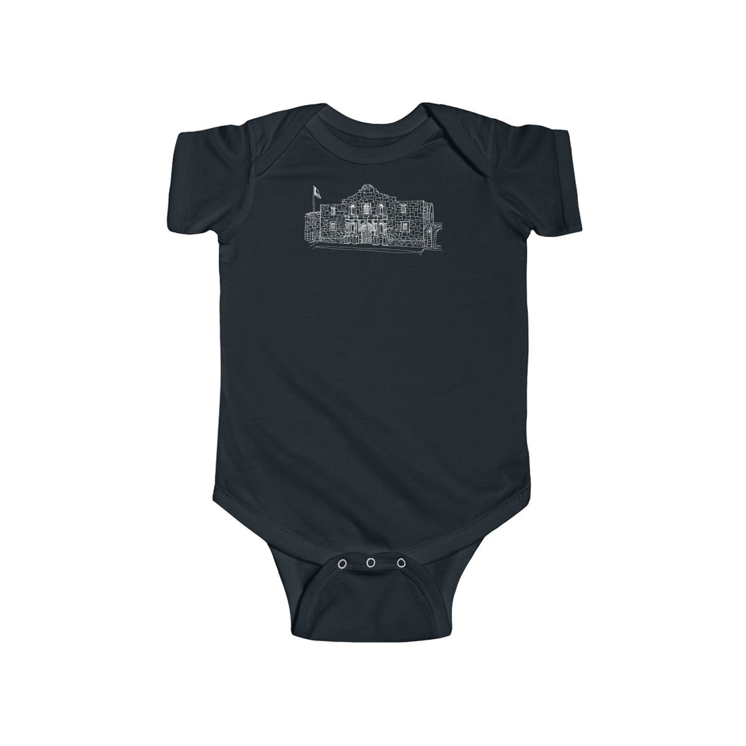 Alamo Chapel - Infant Fine Jersey Bodysuit