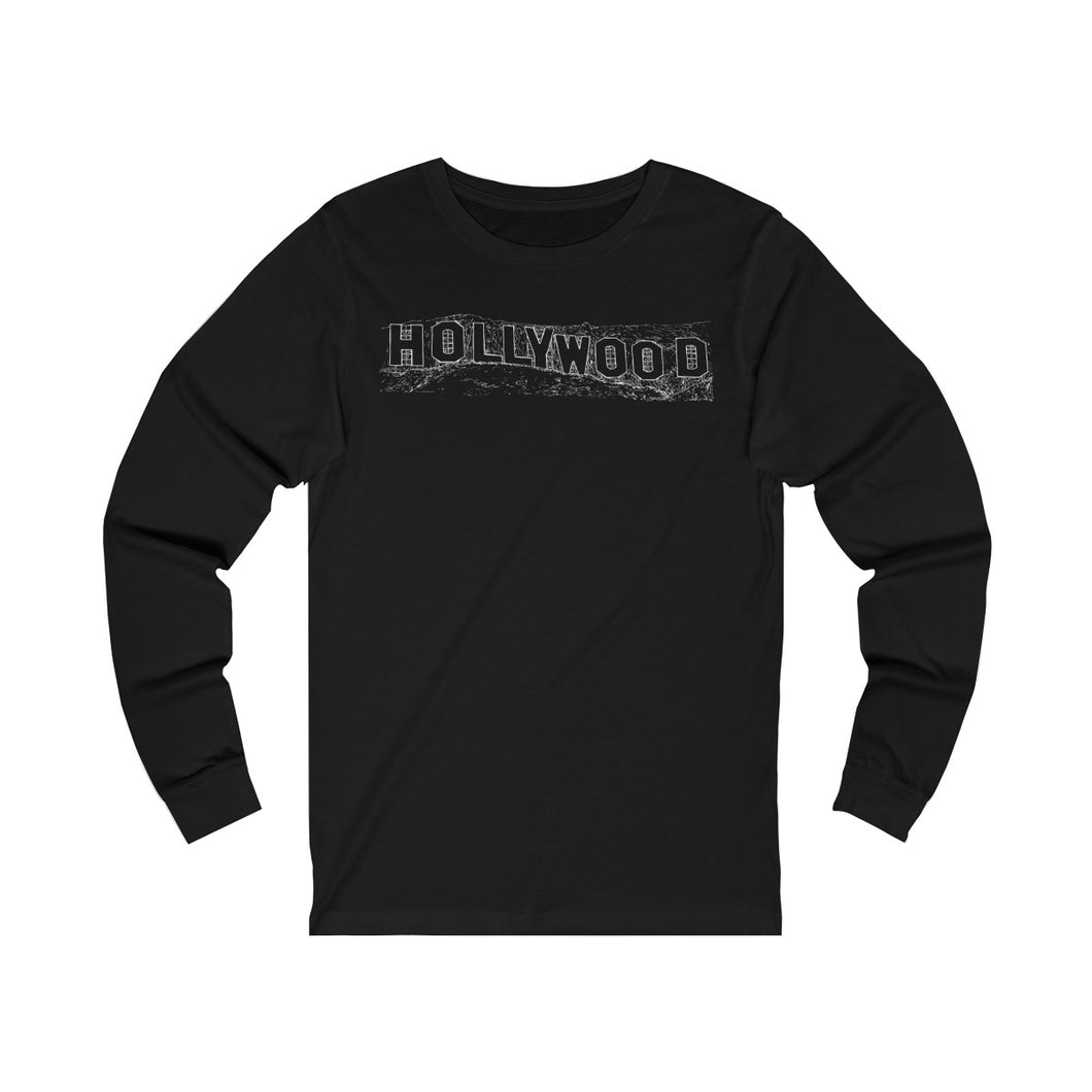 Hollywood Sign - Unisex Jersey Long Sleeve Tee