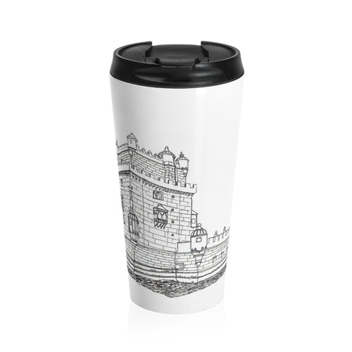 Torre de Belem - Stainless Steel Travel Mug