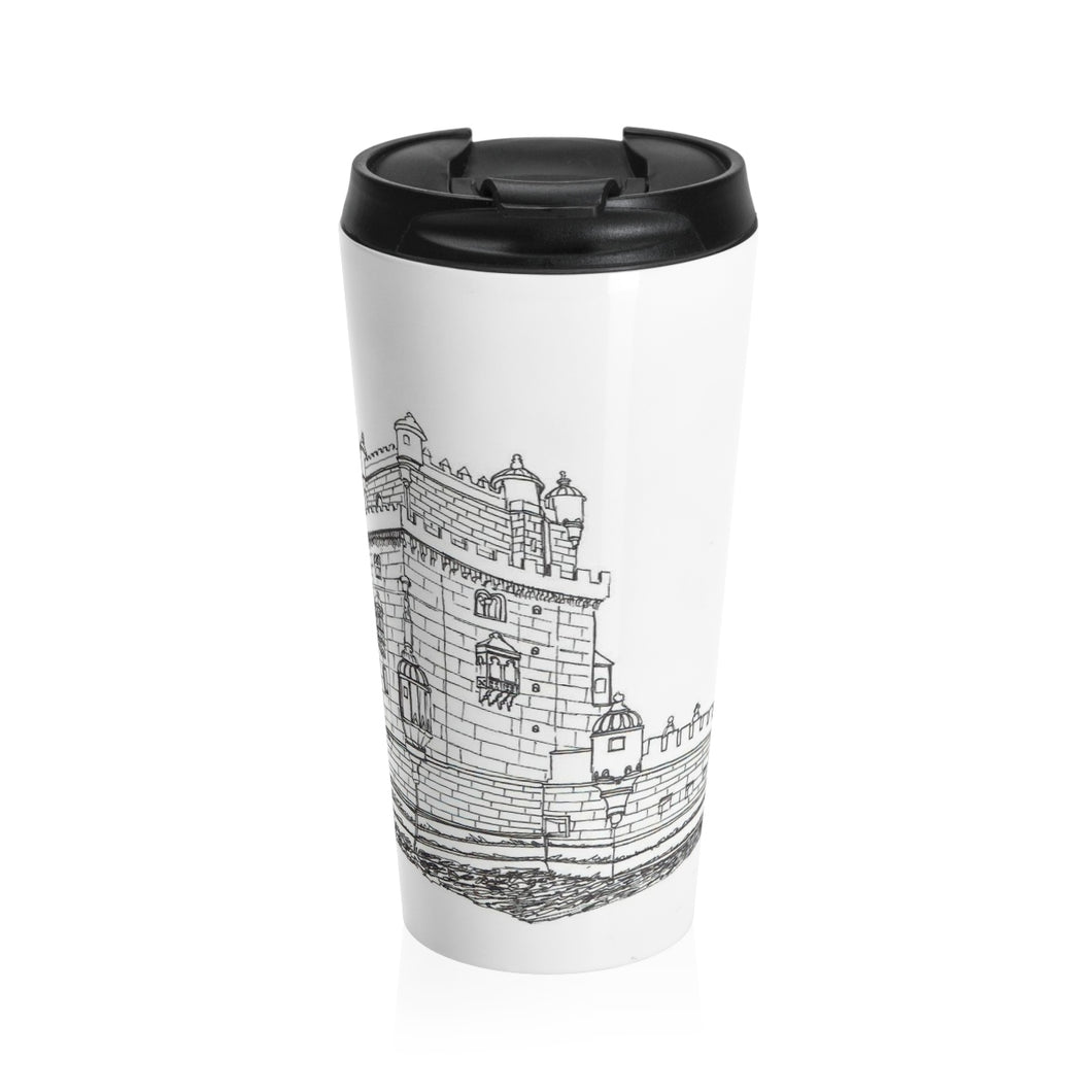 Torre de Belem - Stainless Steel Travel Mug