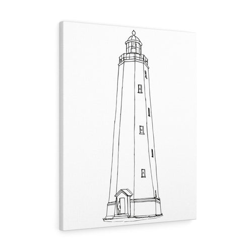 Sandy Hook Light-Canvas Gallery Wraps
