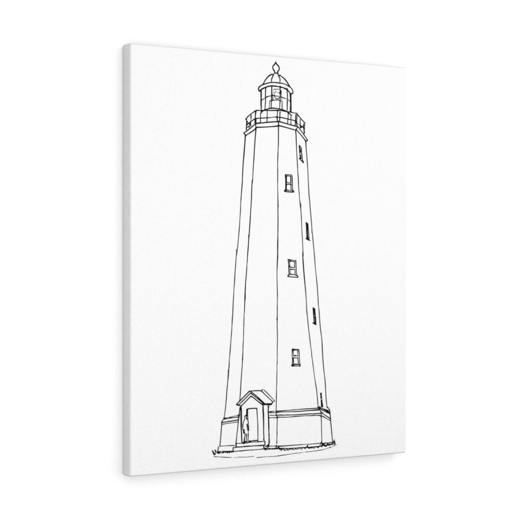 Sandy Hook Light-Canvas Gallery Wraps