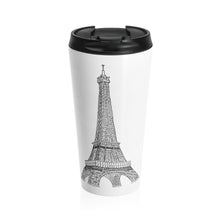 Load image into Gallery viewer, Eiffel Tower - Stainless Steel Travel Mug