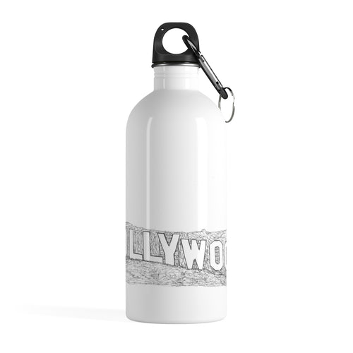 Hollywood Sign - Stainless Steel Water Bottle