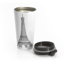 Load image into Gallery viewer, Eiffel Tower - Stainless Steel Travel Mug