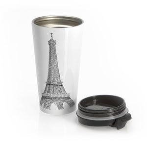 Eiffel Tower - Stainless Steel Travel Mug