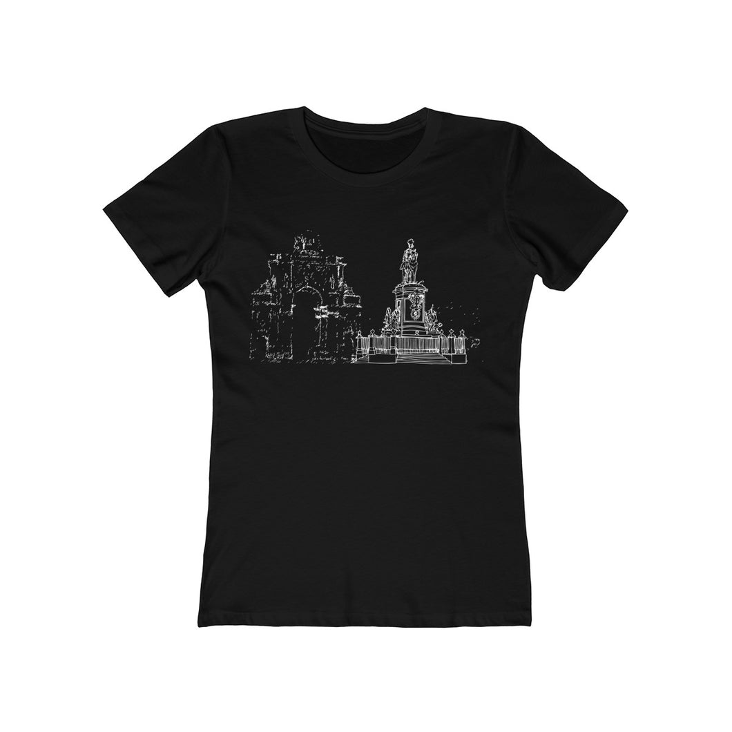 Praca do Comercio - Women's The Boyfriend Tee