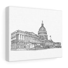 Load image into Gallery viewer, United States Capitol-Canvas Gallery Wraps
