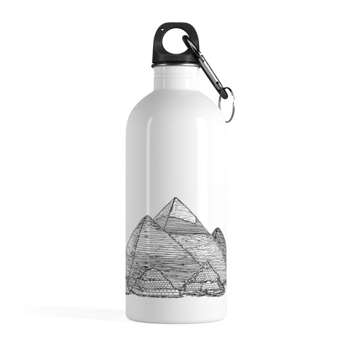 Pyramids - Stainless Steel Water Bottle