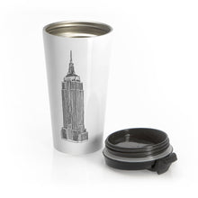 Load image into Gallery viewer, Empire State Building - Stainless Steel Travel Mug