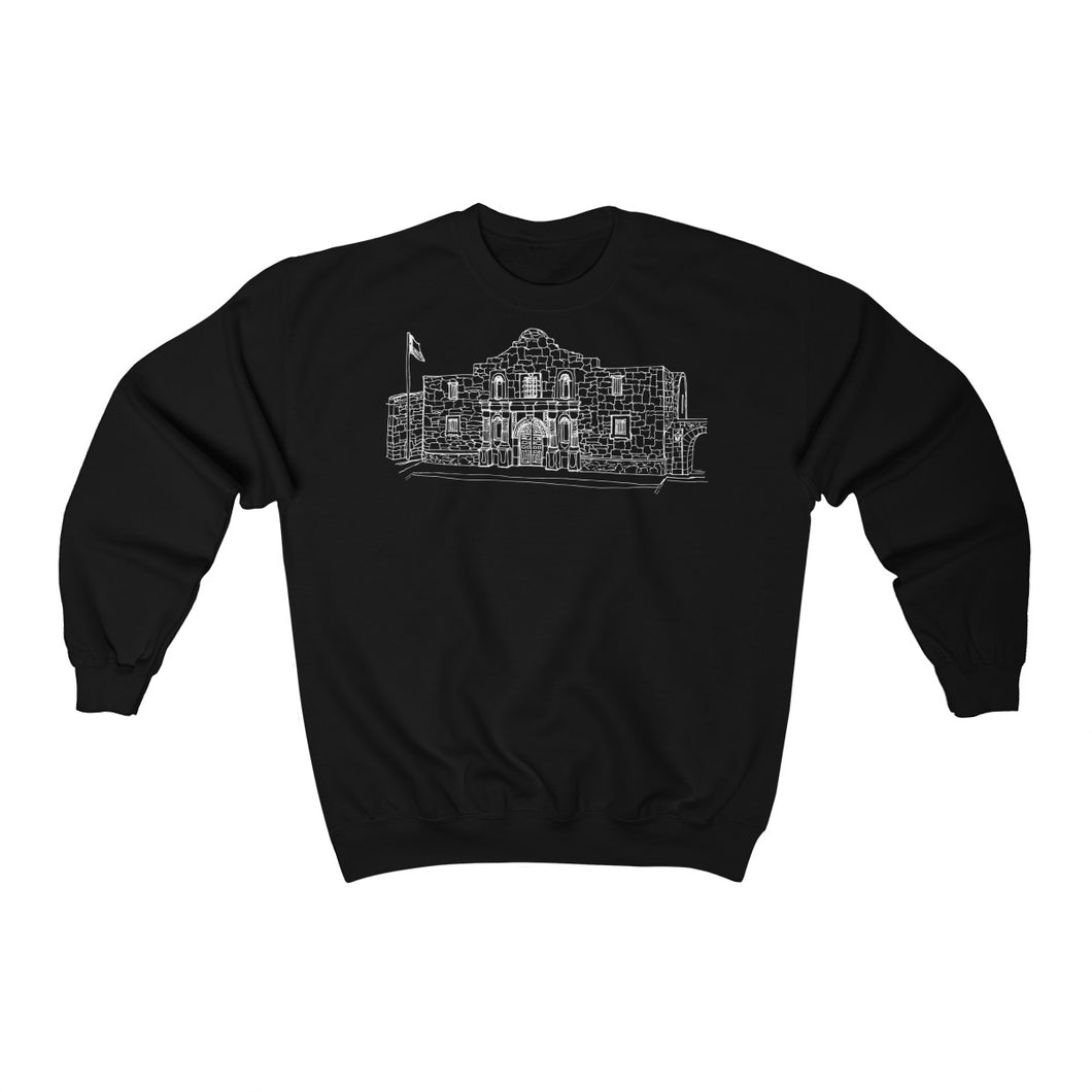 Alamo Chapel - Unisex Heavy Blend™ Crewneck Sweatshirt