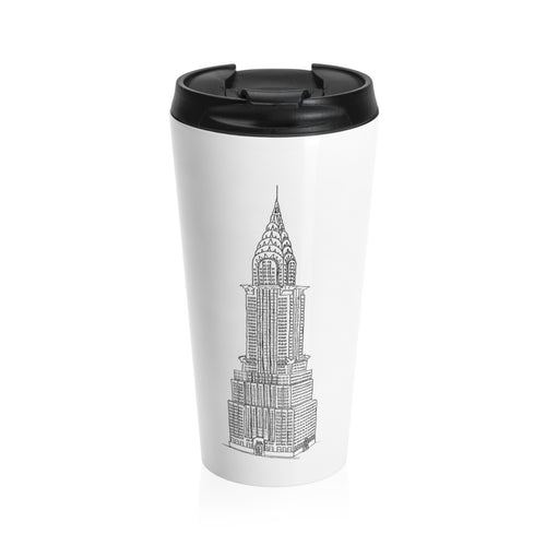Chrysler Building - Stainless Steel Travel Mug