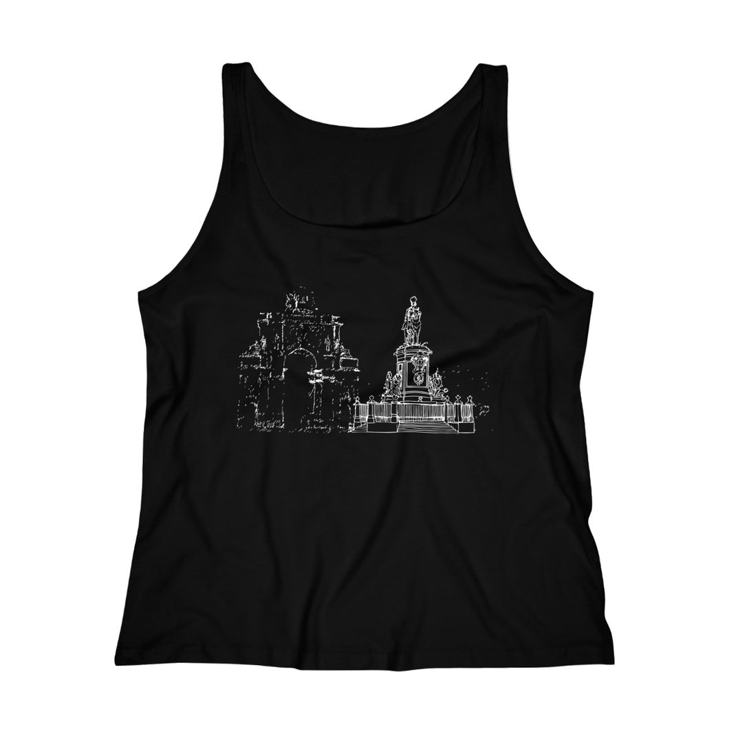 Praca do Comercio - Women's Relaxed Jersey Tank Top