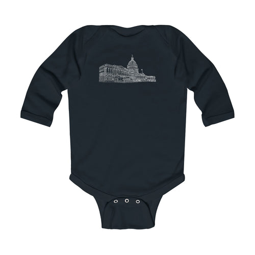 United States Capitol - Infant Long Sleeve Bodysuit