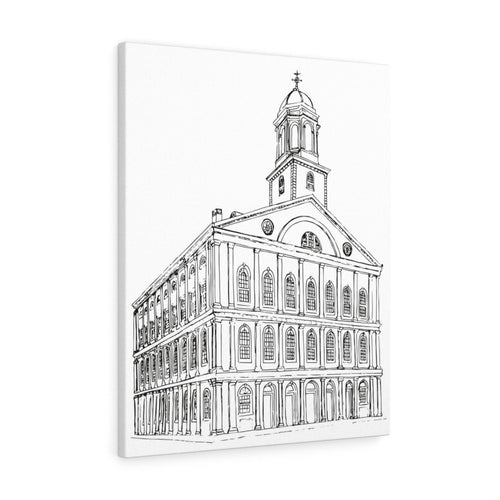 Faneuil Hall-Canvas Gallery Wraps