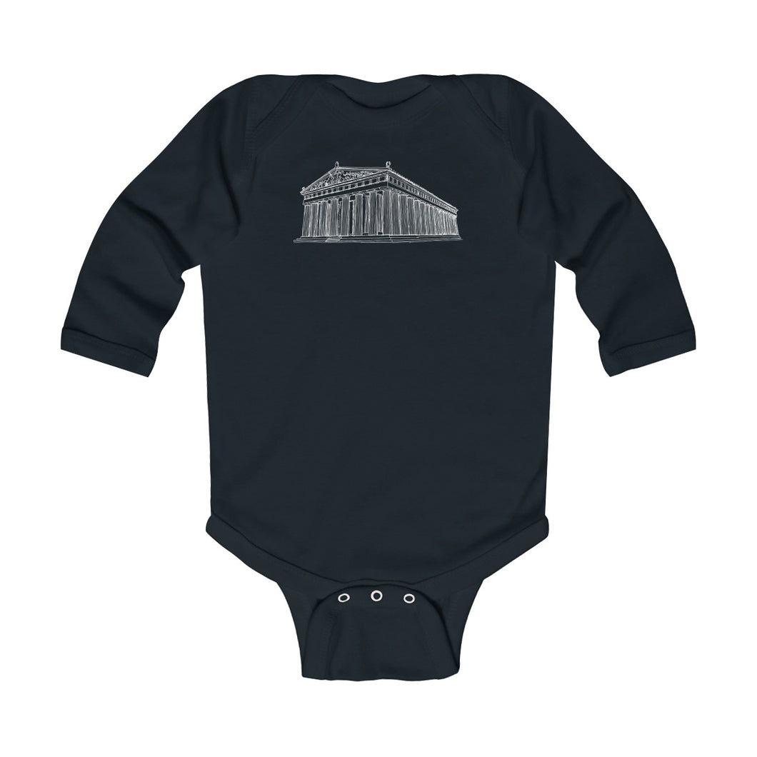 Parthenon Nashville - Infant Long Sleeve Bodysuit