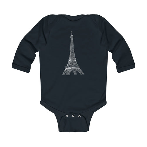 Eiffel Tower - Infant Long Sleeve Bodysuit