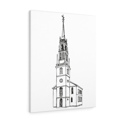 Old North Church-Canvas Gallery Wraps