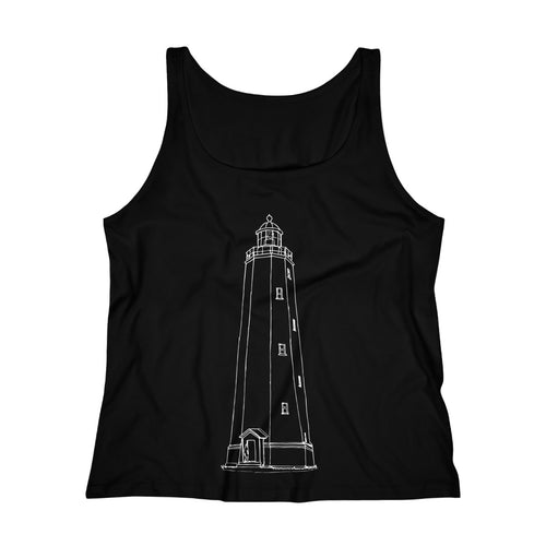 Sandy Hook Light - Women's Relaxed Jersey Tank Top