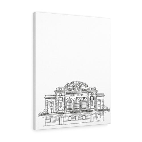 Union Station Denver-Canvas Gallery Wraps