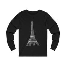Load image into Gallery viewer, Eiffel Tower - Unisex Jersey Long Sleeve Tee