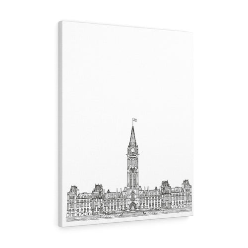 Centre Block-Canvas Gallery Wraps