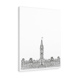 Centre Block-Canvas Gallery Wraps
