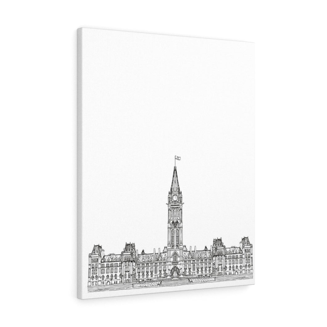 Centre Block-Canvas Gallery Wraps
