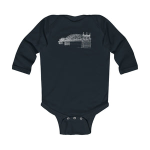Smithfield Street Bridge - Infant Long Sleeve Bodysuit