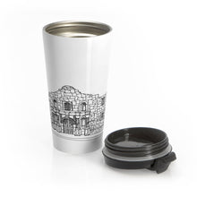 Load image into Gallery viewer, Alamo Chapel - Stainless Steel Travel Mug