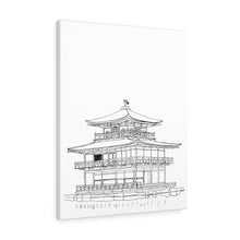 Load image into Gallery viewer, Kinkaku-ji Temple-Canvas Gallery Wraps