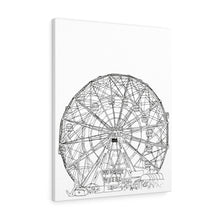 Load image into Gallery viewer, Wonder Wheel-Canvas Gallery Wraps
