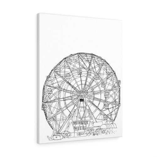 Wonder Wheel-Canvas Gallery Wraps