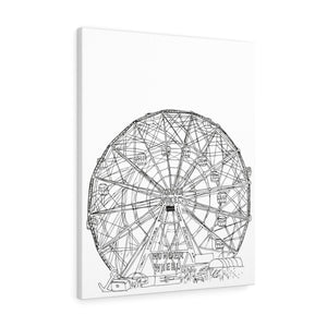Wonder Wheel-Canvas Gallery Wraps