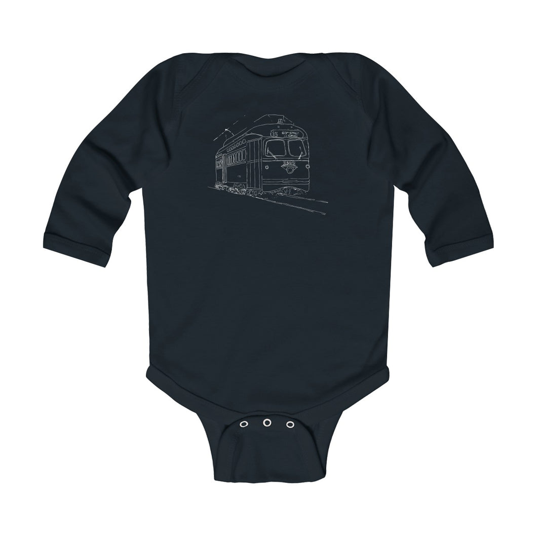 Trolley - Infant Long Sleeve Bodysuit