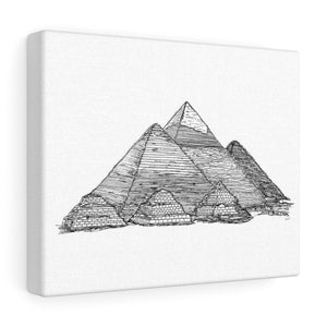 Pyramids-Canvas Gallery Wraps