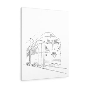 Trolley-Canvas Gallery Wraps