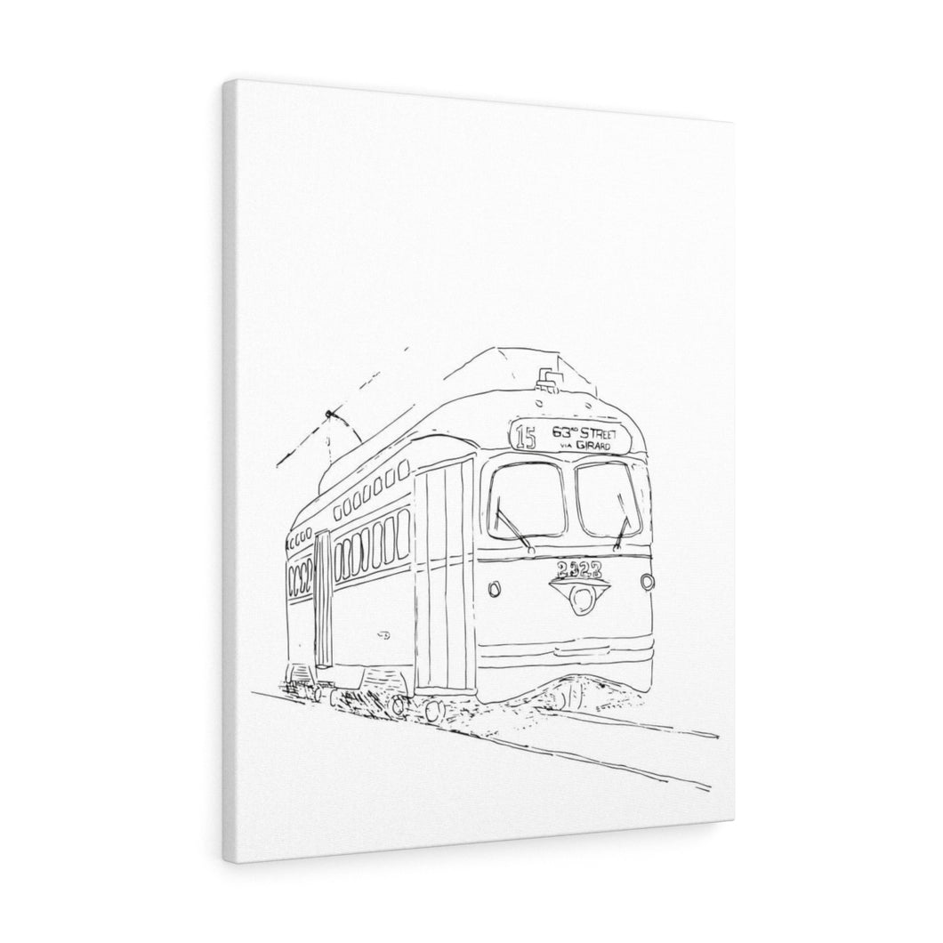 Trolley-Canvas Gallery Wraps