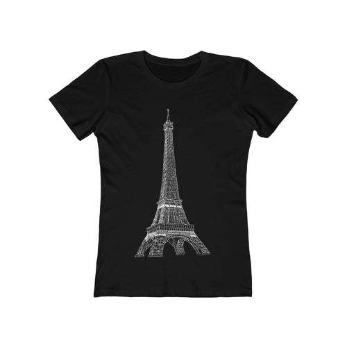 Eiffel Tower - Women's The Boyfriend Tee