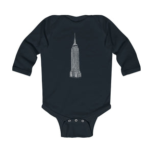 Empire State Building - Infant Long Sleeve Bodysuit