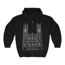 Load image into Gallery viewer, Notre-Dame Basilica - Unisex Heavy Blend™ Full Zip Hooded Sweatshirt