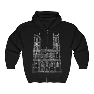 Notre-Dame Basilica - Unisex Heavy Blend™ Full Zip Hooded Sweatshirt