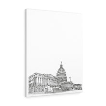 Load image into Gallery viewer, United States Capitol-Canvas Gallery Wraps