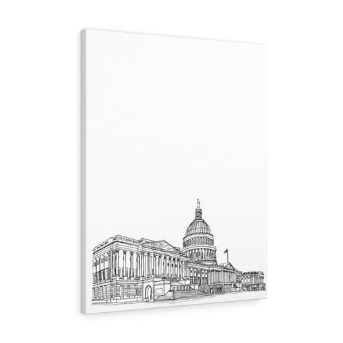 United States Capitol-Canvas Gallery Wraps